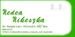 medea mikeszka business card